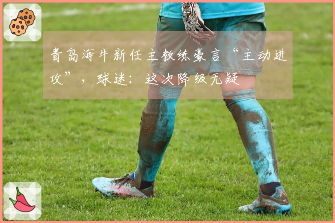 青岛海牛新任主教练豪言“主动进攻”，球迷：这次降级无疑